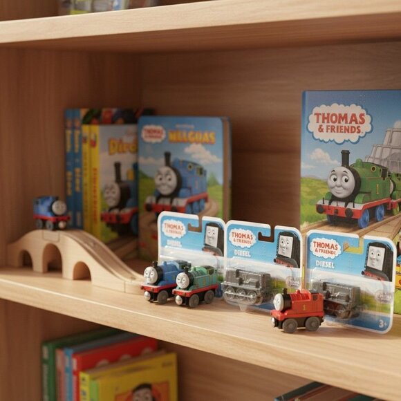 Thomas & Friends Diesel Metal Engine Toy 3+ Years Fisher-Price Collectible - Picture 2 of 8